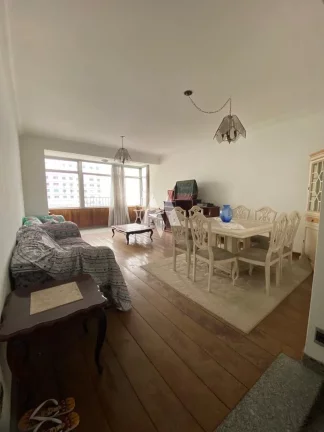 Imagem Apartamento Padrão - 2 dormitórios, 1 suíte, vaga coberta, Vista Mar - José Menino / Santos