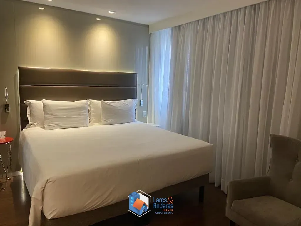 Imagem Flat para venda em Vila Olímpia com 1 quarto, sendo 1 suíte, 29m²