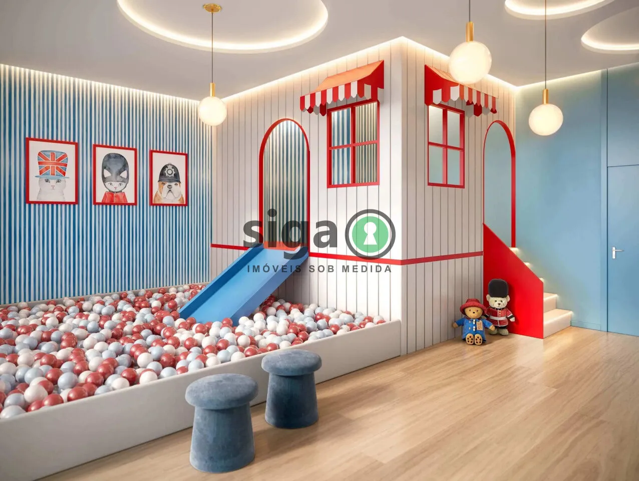 Imagem Apartamento a venda na Chácara Santo Antônio com 3 quartos e 2 vagas