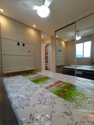 Imagem Apartamento para locação em Lauro de Freitas-BA, Buraquinho: 2 quartos, 1 suite, 2 salas, 1 banheiro, 1 vaga, 63m².