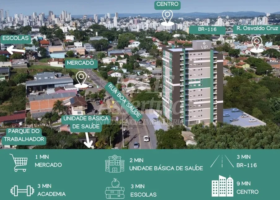 Imagem Apartamento na planta para venda em Novo Hamburgo bairro Primavera