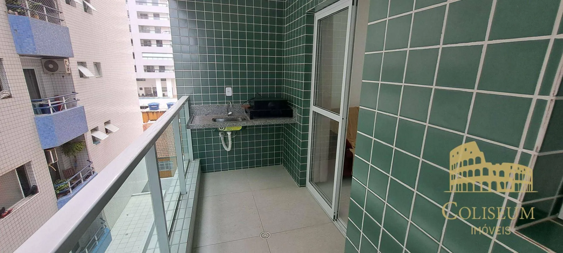 Imagem Apartamento com 1 dormitório à venda, 45 m² por R$ 385.000,00 - Canto do Forte - Praia Grande/SP