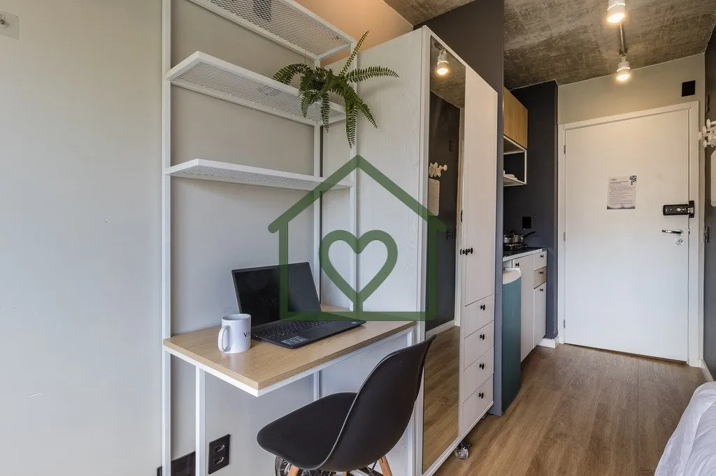 Imagem Studio 100% mobiliado. Localização com máxima demanda em Porto Alegre. Novos. Rodando por aplicat...