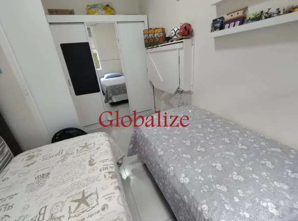 Imagem Apartamento térreo, 2 dormitórios com suíte e porteira fechada no bairro do Embaré em Santos por R$480.000,00