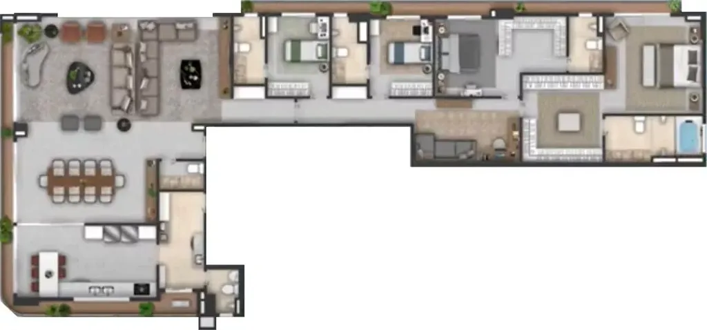 Imagem Apartamento à venda no bairro Setor Oeste - Goiânia/GO