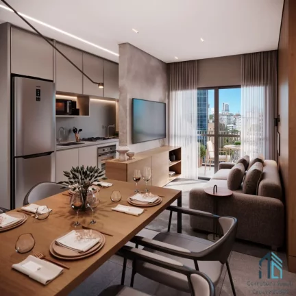 Imagem Apartamentos empreendimento novo, 01 e 02 quartos + studios Alto da Gloria em Curitiba PR