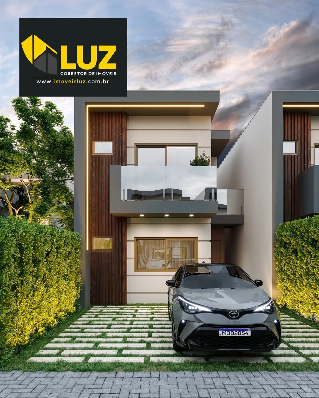 Foto do imóvel Casas Duplex de Alto Padrão em Condomínio Fechado | Eusébio/CE