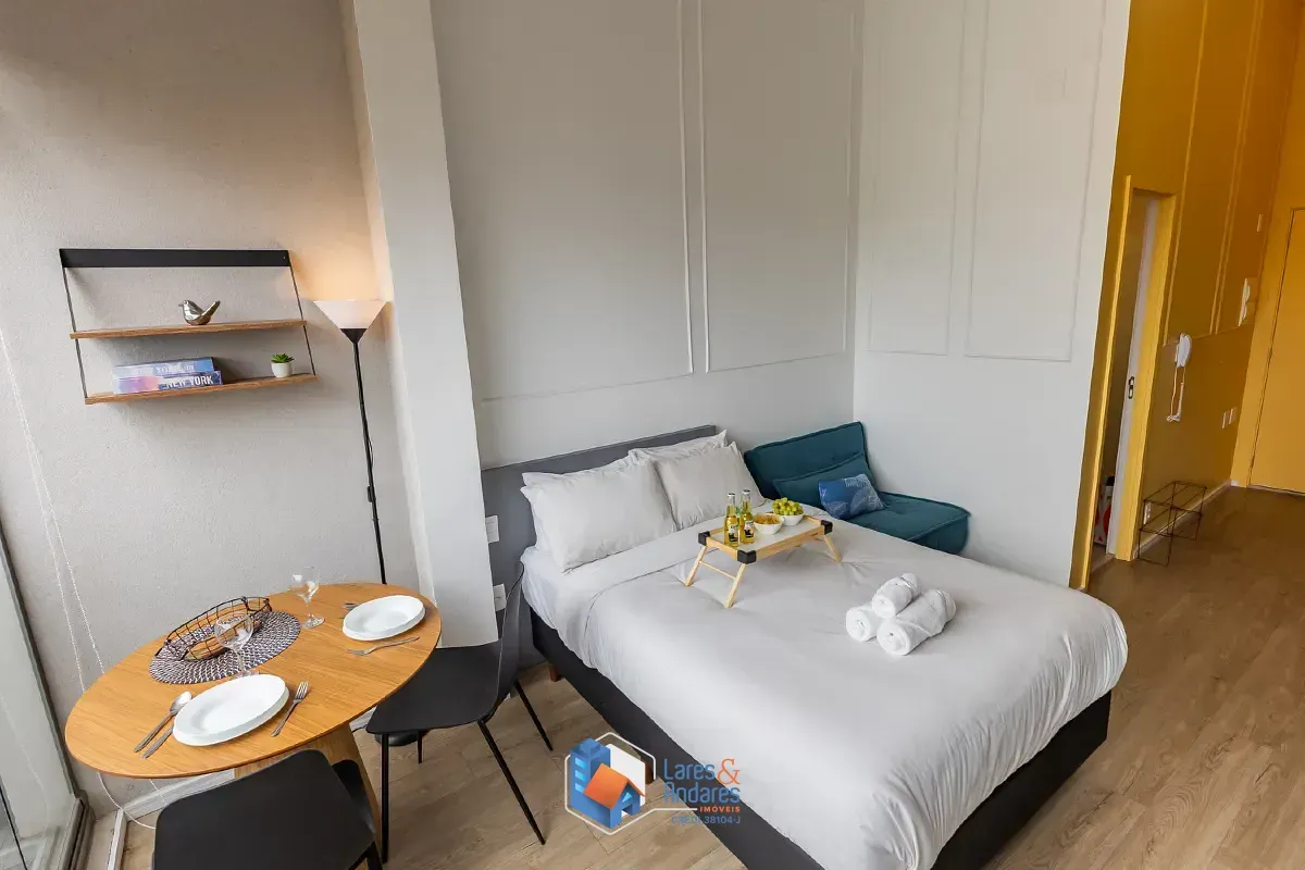 Imagem Studio para venda e locação em Moema com 1 quarto, 27m²