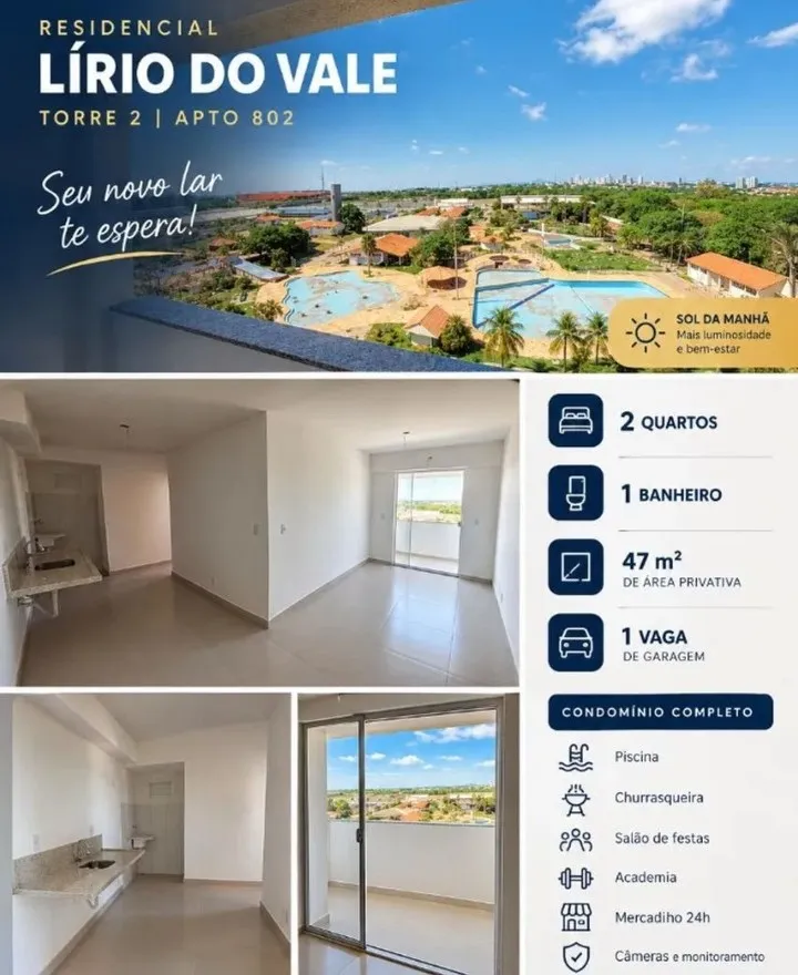 Foto do imóvel Apartamento 2 quartos - Lírio do vale - bairro Morada do ouro em Rua Trinta e Seis