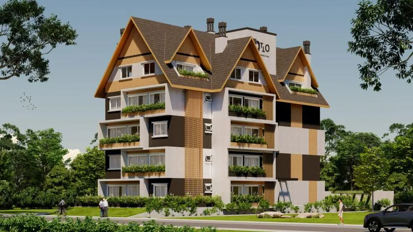 Foto do imóvel Apartamento à venda em Gramado, Carniel, com 2 quartos, 77.54m2