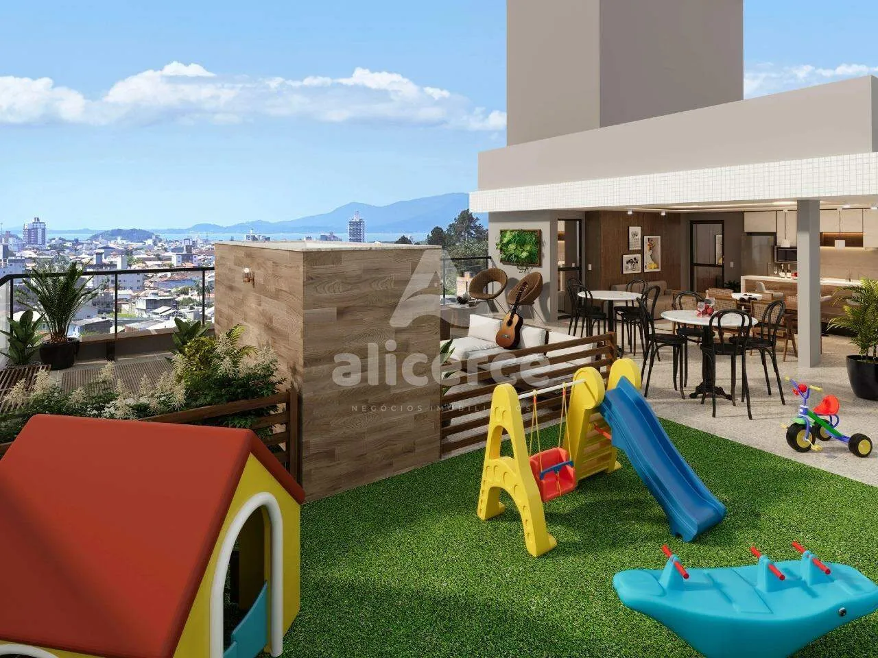 Imagem Apartamento em construção na Pedra Branca - Palhoça - SC