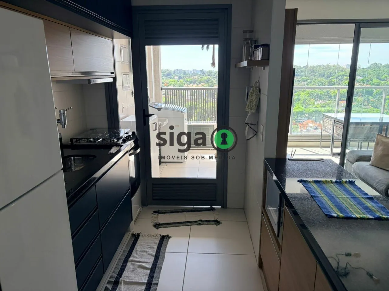 Imagem Apartamento mobiliado para venda no Alto da Boa Vista, São Paulo - SP