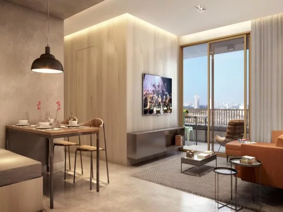 Imagem APARTAMENTO 68,85M², 2 DORMITÓRIOS SENDO 1 SUÍTE, TERRAÇO COM 1 VAGA A VENDA - VILA MADALENA - SÃO PAULO / SP