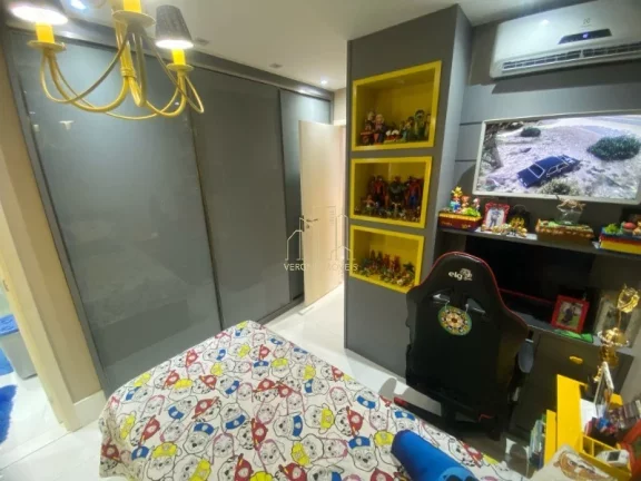 Imagem Apartamento alto padrão três suítes e varanda gourmet vista mar a venda no Hemisphere em Pituaçu