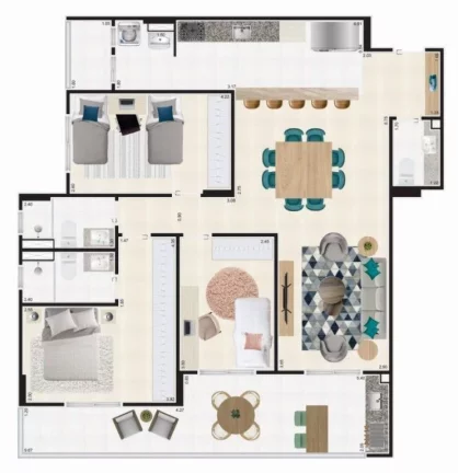 Imagem Apartamento à Venda em Ocian, Praia Grande - SP
