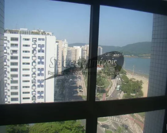 Imagem Cobertura em Santos a venda na orla da praia.