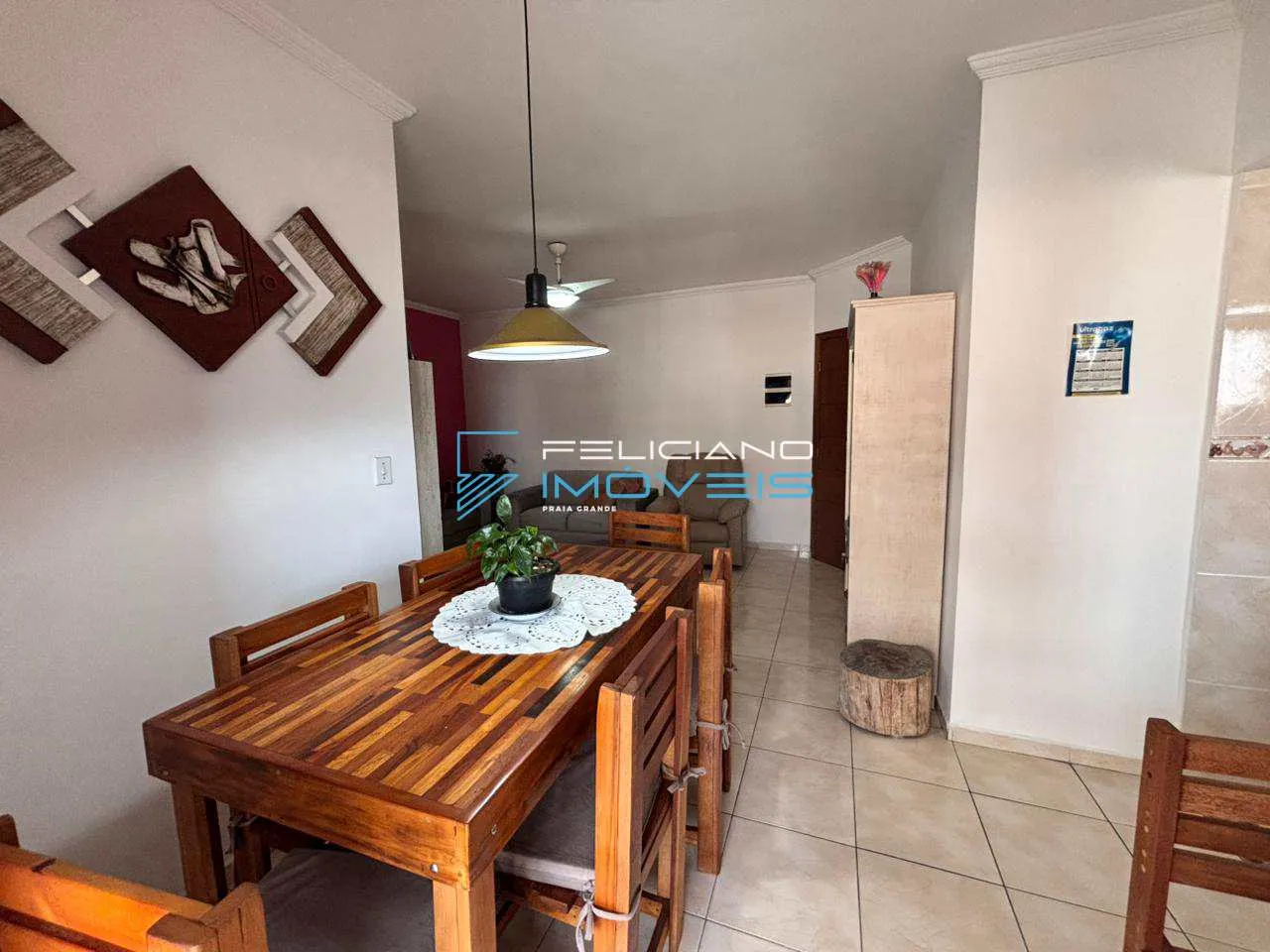 Imagem Apartamento com 3 quartos, Aviação, Praia Grande - R$ 583 mil, Cod: 6772