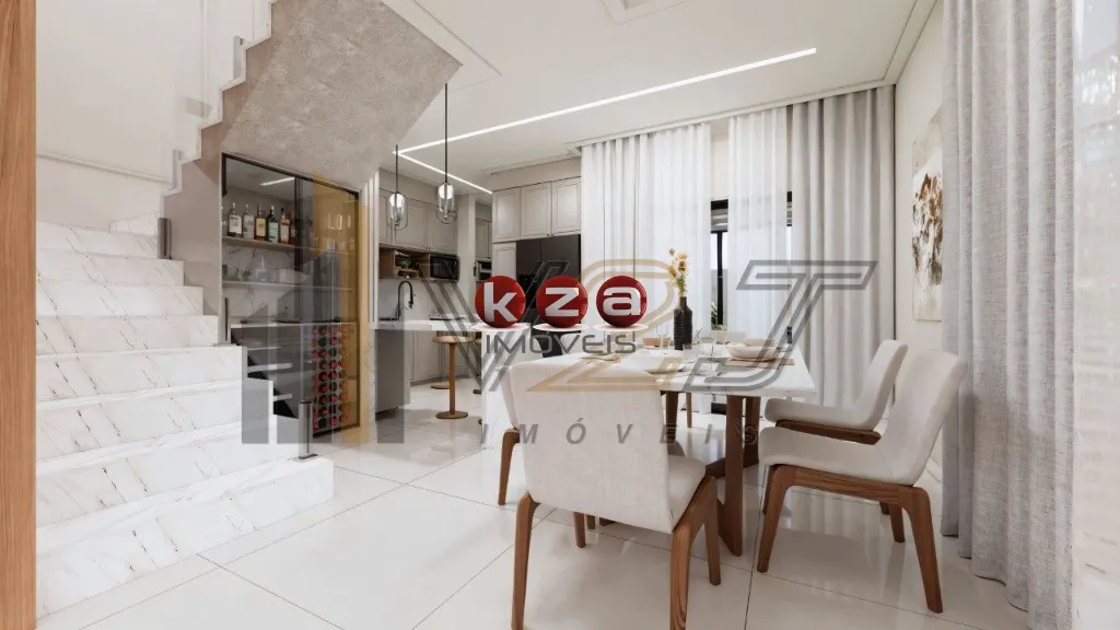 Imagem Casa a venda em Vinhedo-SP, Condomínio Saint Michel Village, 3 suítes, 2 salas, 5 banheiros, 2 vagas - 150m².