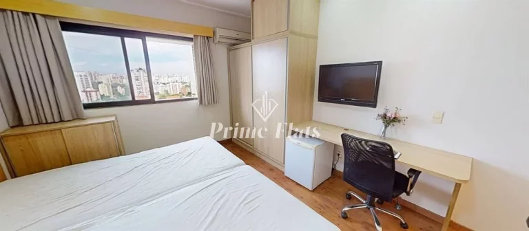 Imagem Flat disponível para venda no Transamerica Executive Nova Paulista, com 23m², 1 dormitório e 1 vaga de garagem