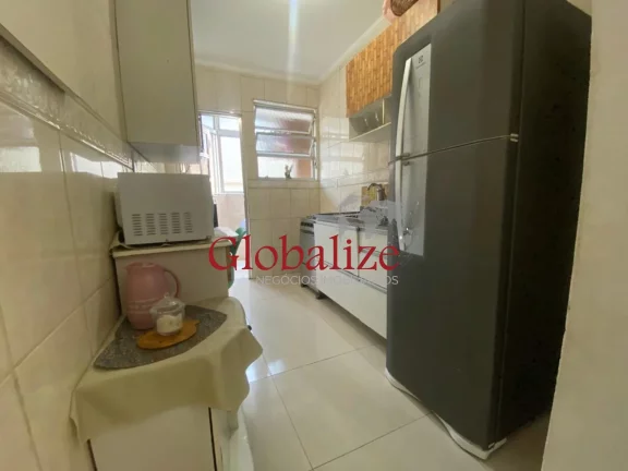 Imagem Apartamento à Venda com 1 Dormitório e garagem demarcada no Marapé em Santos-SP por R$ 345.000,00