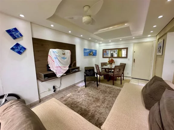Imagem Apartamento com 2 dorms, Caiçara, Praia Grande - R$ 370 mil, Cod: 2493