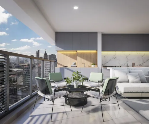 Foto do imóvel Apartamento com 2 Quartos à Venda, 75 m² em Mirandópolis - São Paulo