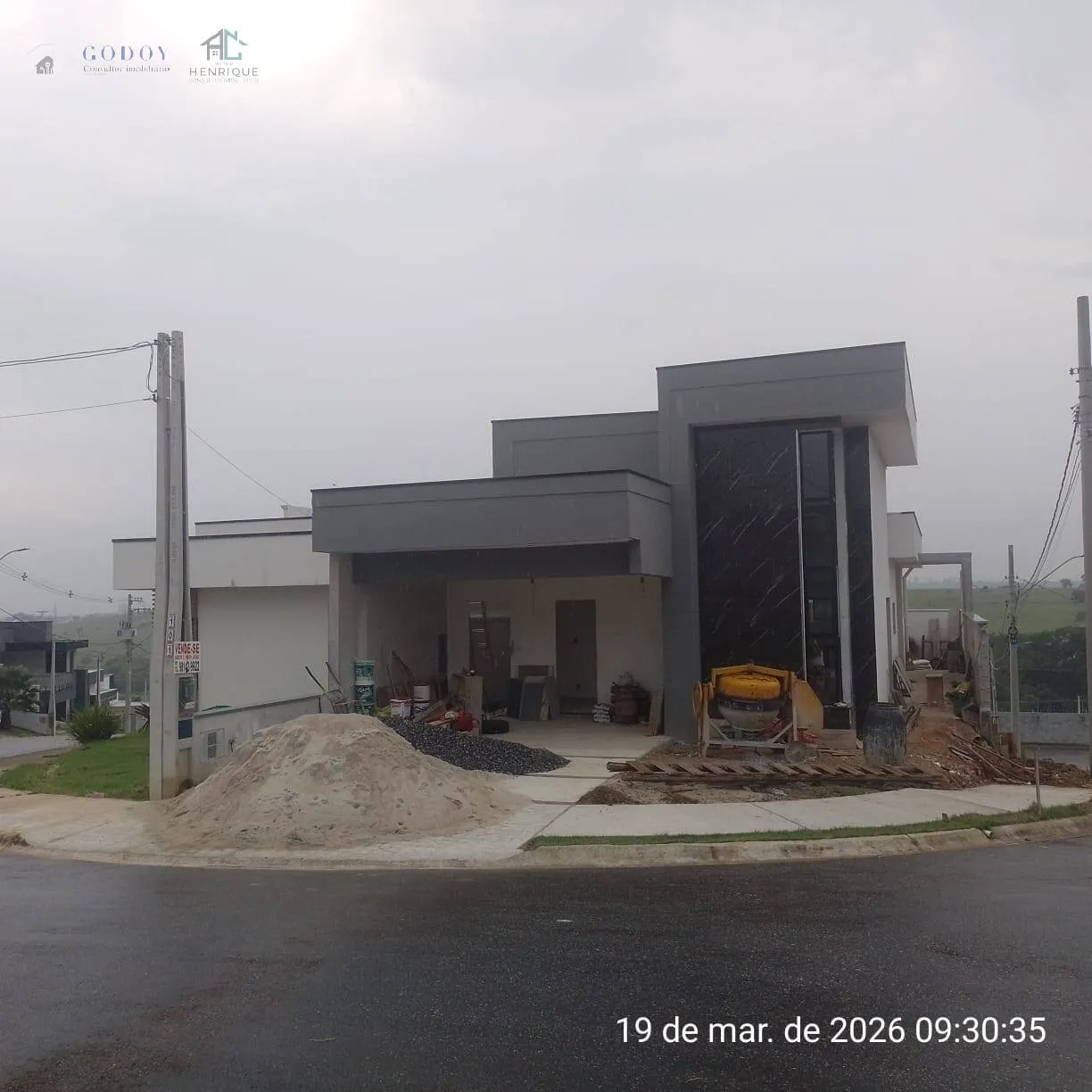 Imagem Casa Térrea em Construção em Condomínio Fechado Malibu - Caçapava/SP