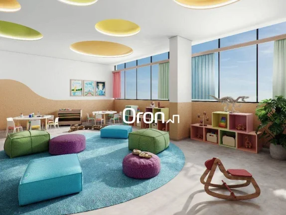 Imagem Flat com 1 dormitório à venda, 53 m² por R$ 519.000,00 - Setor Bueno - Goiânia/GO