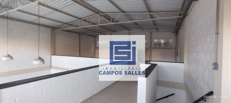 Imagem Galpão, 206 m² - venda por R$ 595.000,00 ou aluguel por R$ 2.976,71/mês - Aparecidinha - Socorro/SP