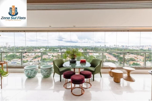 Imagem Apartamento Alto Padrão à Venda No Campo Belo Com 4 Suítes e 5 Vagas