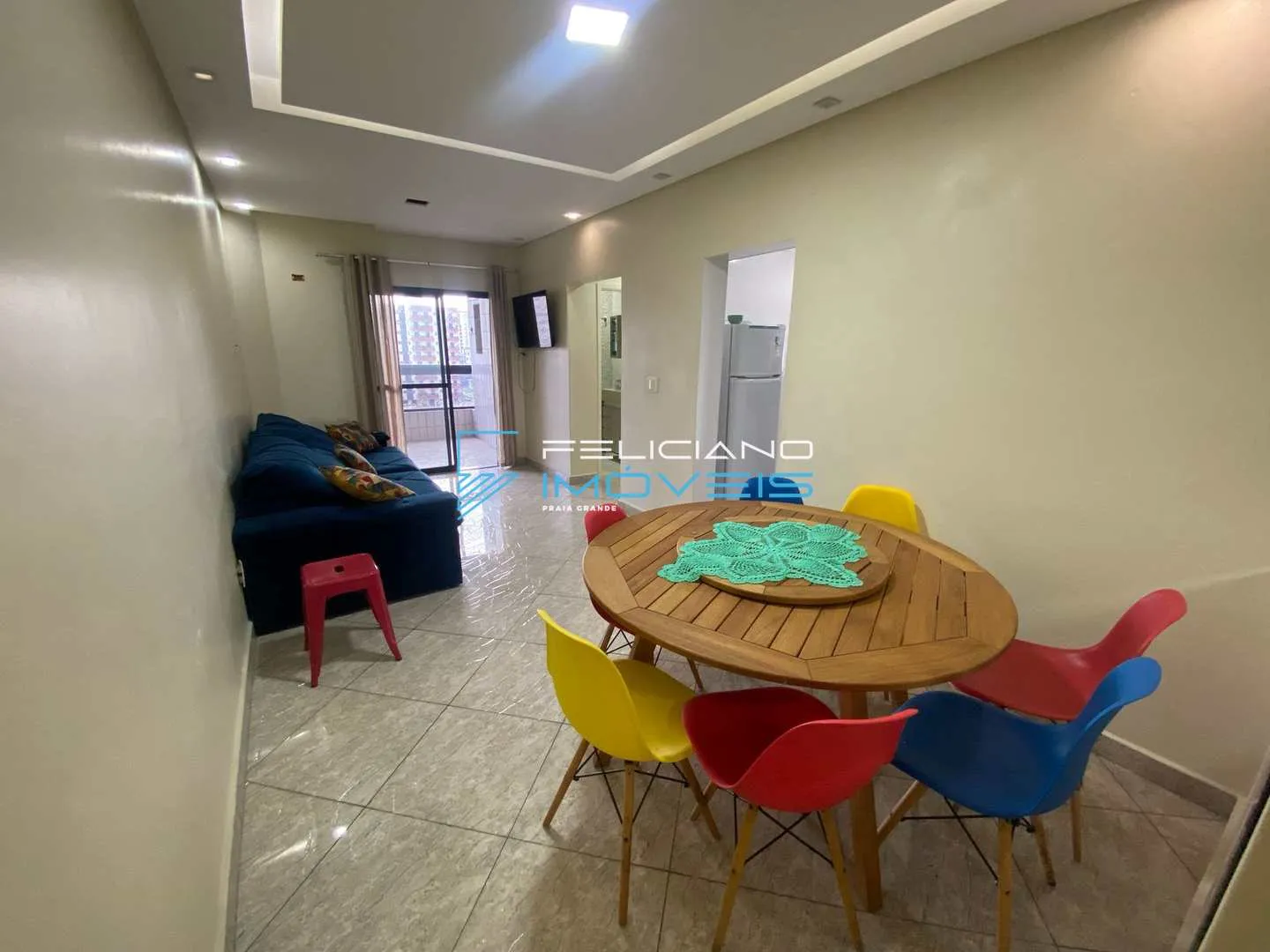 Imagem Apartamento com 1 quarto, Ocian, Praia Grande - R$ 350 mil, Cod: 5613