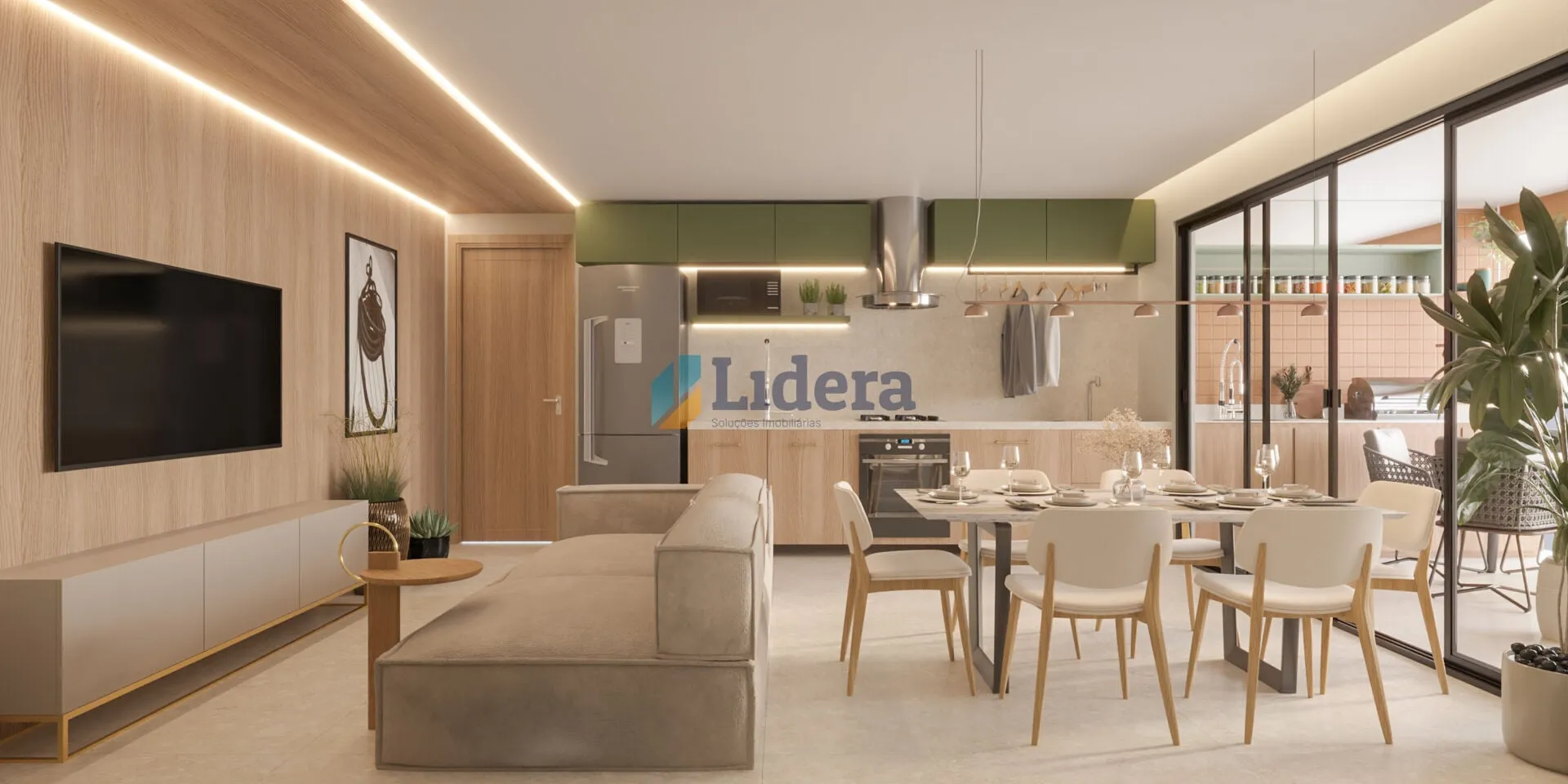 Foto do imóvel Apto alto padrão - 80.2m² - 3 quartos - 1 suite com varanda - em intermares em Intermares, Cabedelo - PB