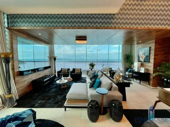 Imagem Apartamento Frente Mar para Venda em Balneário Camboriú, CENTRO, 7 dormitórios, 7 suítes, 8 banheiros, 6 vagas