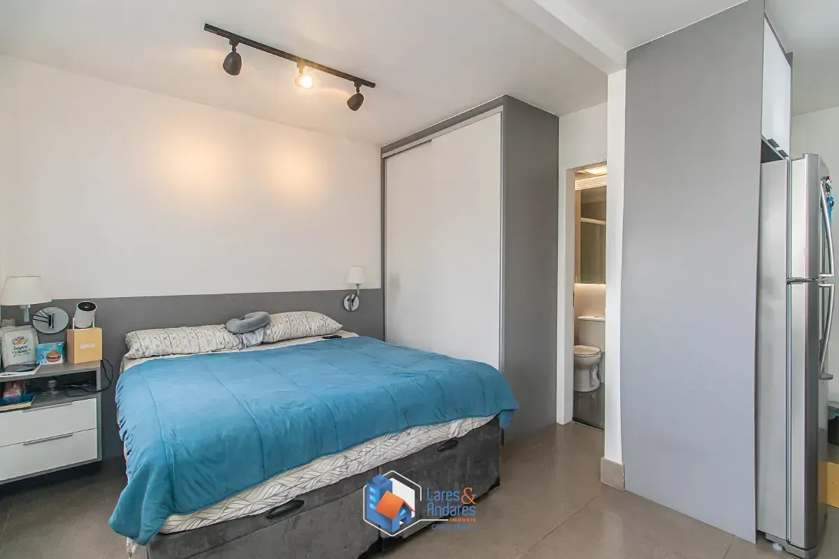 Imagem Apartamento para venda em Chácara Santo Antônio (Zona Sul) com 1 quarto, sendo 1 suíte, 32m²