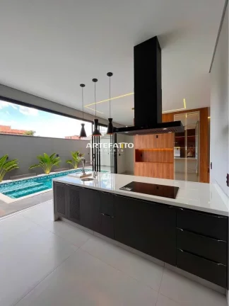 Imagem Casa de condomínio à venda, no Veredas, em Franca, Parque Universitário, com 4 quartos, 250m2