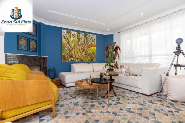 Imagem Casa à Venda Em Condomínio Fechado No Campo Belo Com 4 Suítes e 4 Vagas