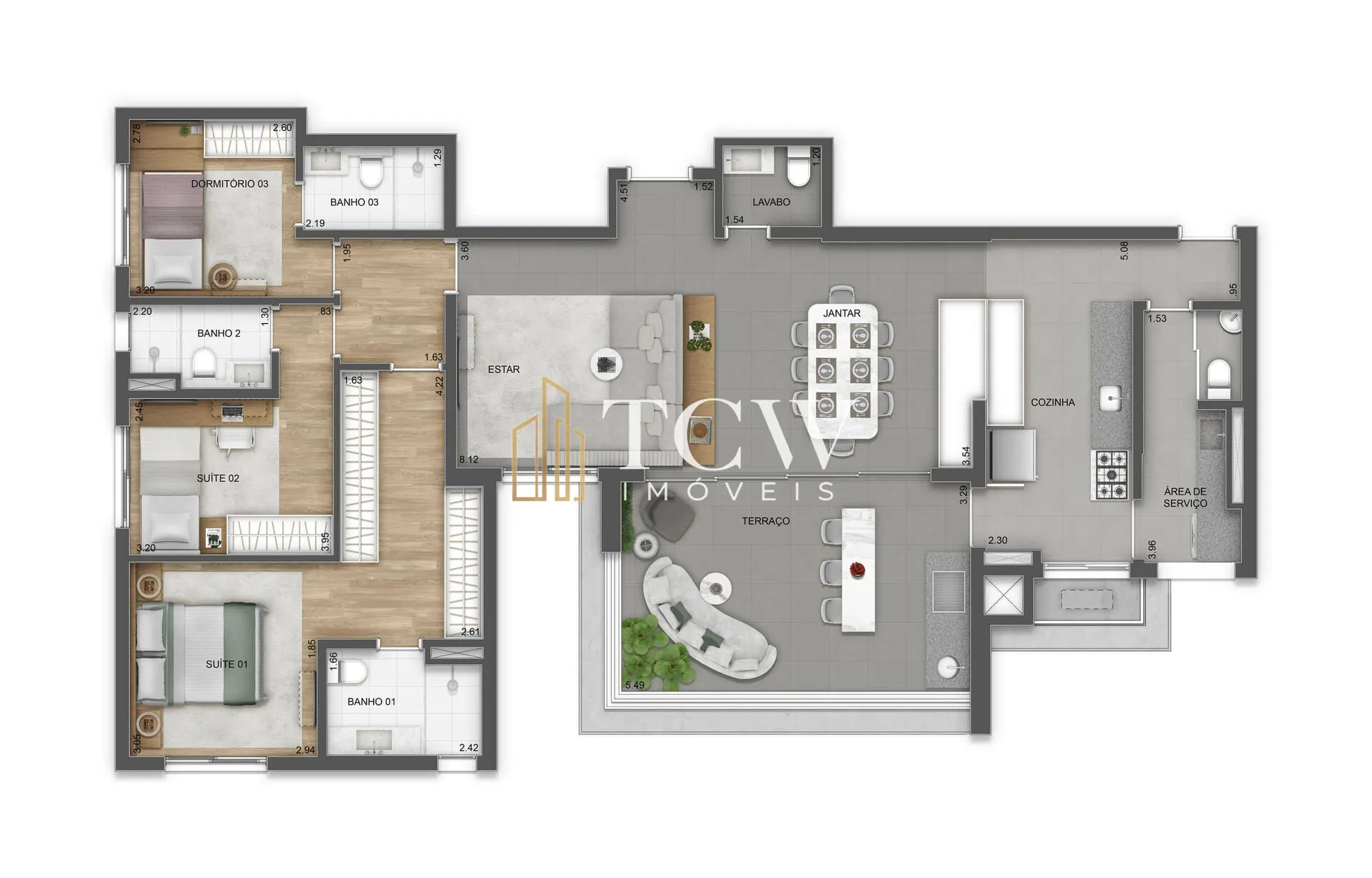 Imagem Apartamento Padrão 4 dorm