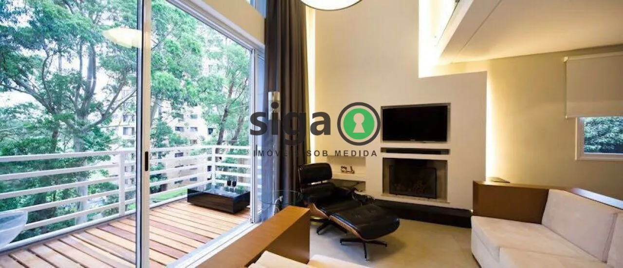Imagem Loft Reformado 89m² - 1 Suíte, 2 Vagas e Decoração Moderna