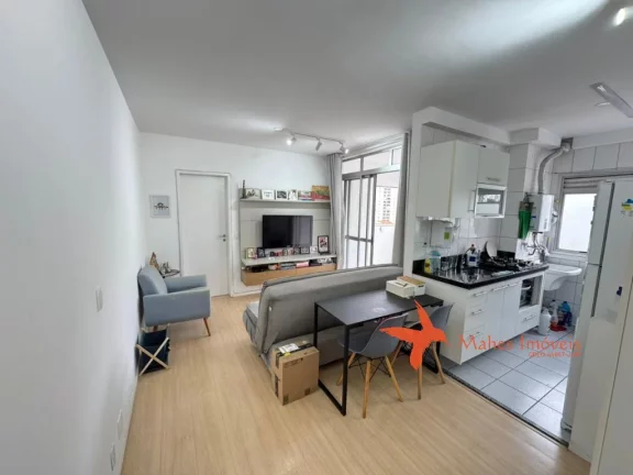 Imagem Apartamento à venda em Pinheiros, São Paulo: 2 quartos, 1 suíte, 1 sala, 2 banheiros, 1 vaga de garagem. Confira!
