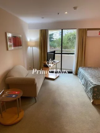 Imagem Flat disponível para venda no Hotel Slaviero Essential São Paulo Ibirapuera, com 35m², 1 dormitório e 1 vaga
