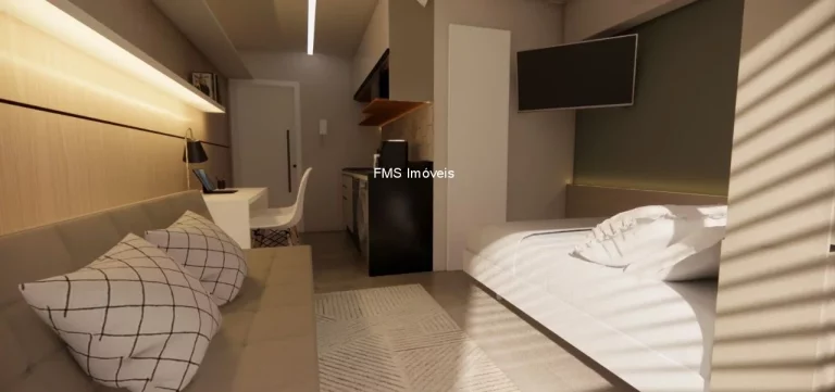 Imagem Studio mobiliado com 25m² no Sumaré.