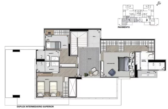 Imagem Fifty Cabral - Apartamento à venda no bairro Cabral - Curitiba/PR