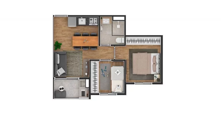 Imagem GRIFFE CLUB VILA REAL - EPH - Aptos de 40m² no Capão Redondo, próximo à estrada de Itapecerica!
