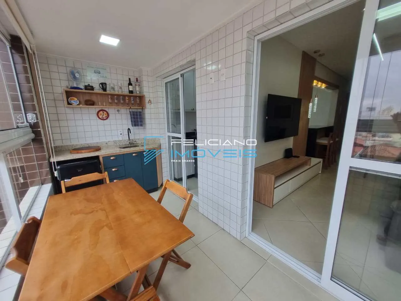 Imagem Apartamento com 2 quartos, Ocian, Praia Grande - R$ 635 mil, Cod: 7287