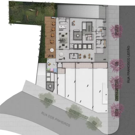 Imagem ESQUINA PINHEIROS - NORTIS - Apto de 82m², a poucos minutos a pé do Metrô Fradique Coutinho!