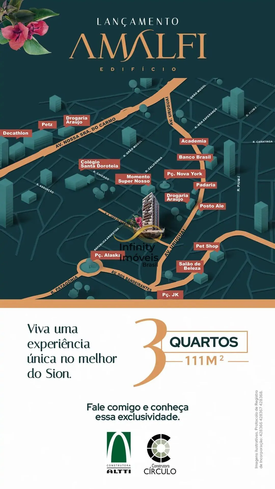 Imagem Apartamento à venda no bairro Sion - Belo Horizonte/MG