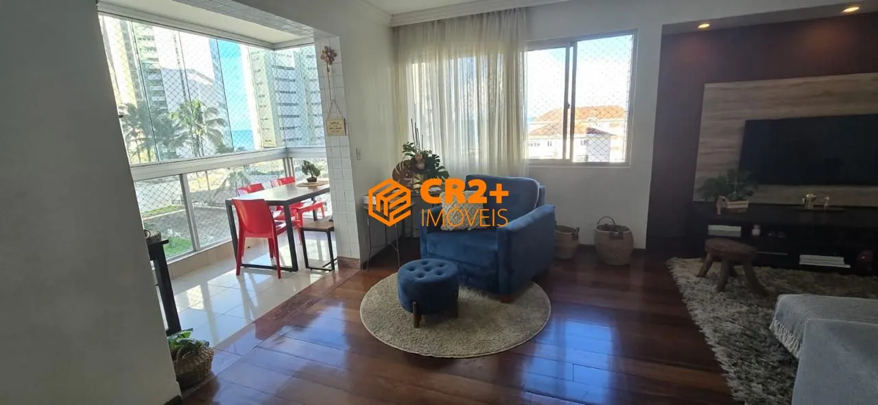 Imagem Apartamento 4 Quartos, 2 Suítes, 166m², Vista Mar - Piedade