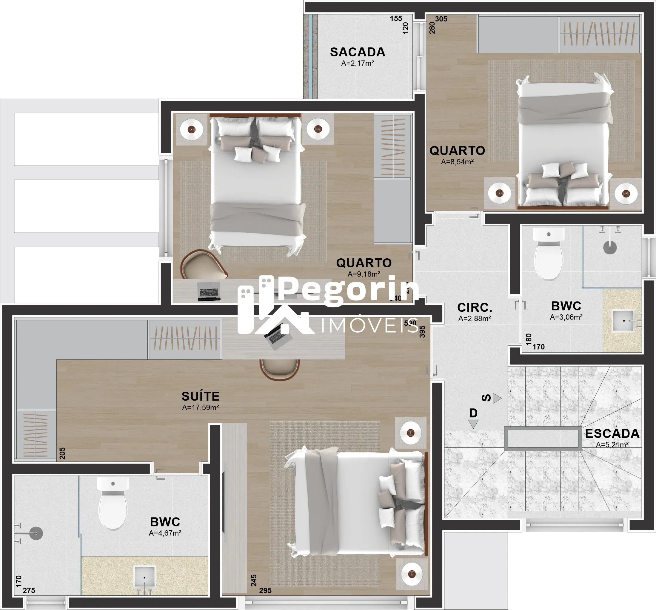 Imagem SOBRADO 03 QUARTOS SENDO UMA SUÍTE UBERABA