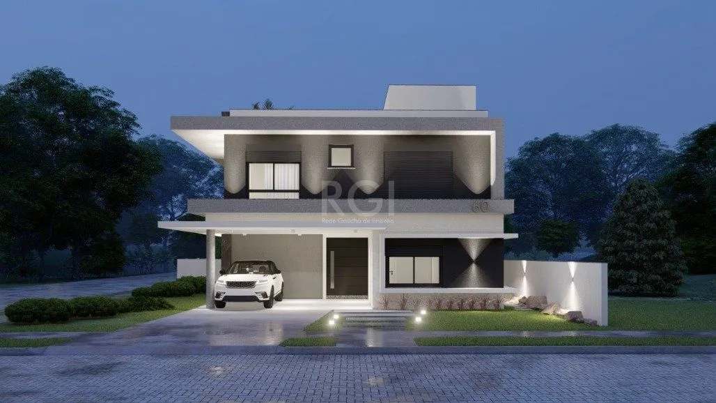 Imagem Sobrado para Venda - 308m², 4 dormitórios, sendo 4 suites, 2 vagas - Hípica