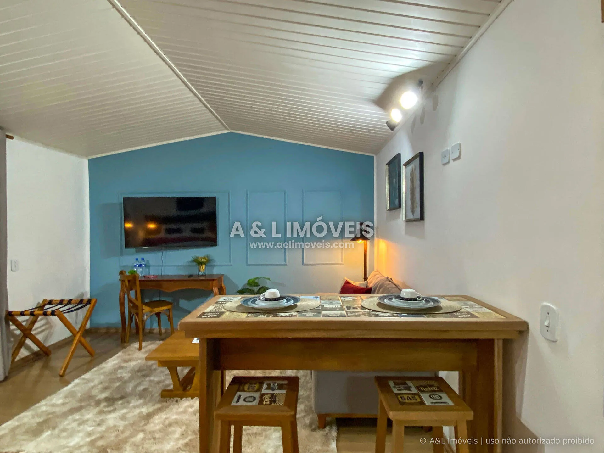 Imagem Studio 32,50 m² em Campos do Jordão - Jaguaribe, Térreo com Jardim